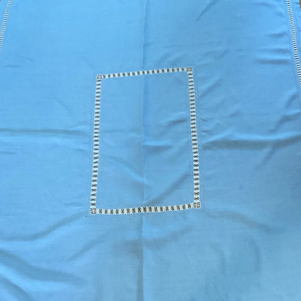 Vintage linen tablecloth 50x60